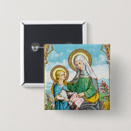 ネオゴシック様式のサンアンとヨンメアリー(SAU 29) 缶バッジ