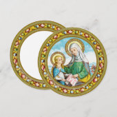 ネオゴシック様式の聖アンナと幼いマリー（SAU 29） (正面/裏面)