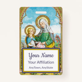 ネオゴシック様式サンアンとヨンメアリー(SAU 29)バッジ バッジ