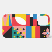 ネオジオメトリックカラフルシェイプイラストレーション Case-Mate iPhoneケース (裏面 (横))