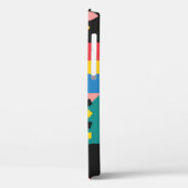 ネオジオメトリックカラフルシェイプイラストレーション Case-Mate iPhoneケース (裏面 / 左)