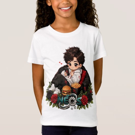 ネオスカワイイゾディアックさそり座 Tシャツ (正面)