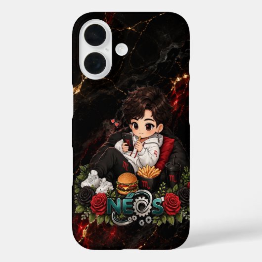 ネオスカワイイゾディアックさばえぬい Case-Mate iPhoneケース (裏面)