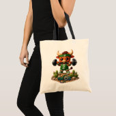 ネオス・ゾディアック かわいいおうし座 トートバッグ (正面(商品))