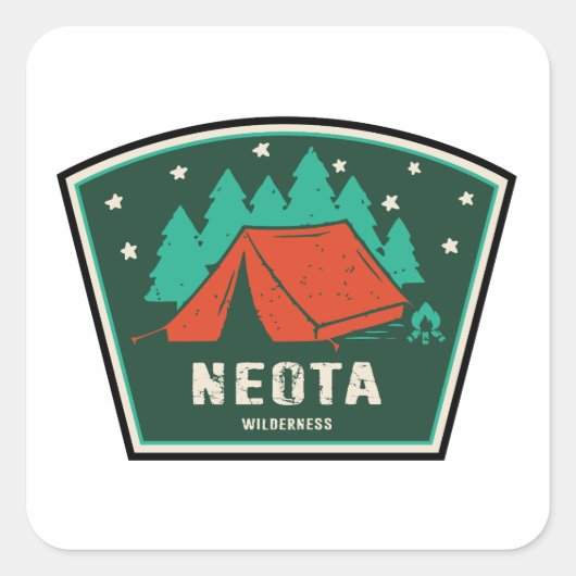 ネオタウィルダネスコロラドキャンピング スクエアシール (正面)