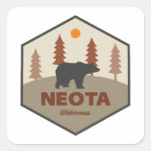 ネオタウィルダネスコロラドベア スクエアシール (正面)