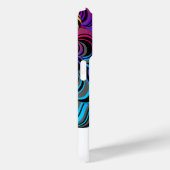 ネオパーソナライズされたカラフル Case-Mate iPhoneケース (裏面 / 右)