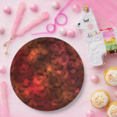 ネオファンキー不気味こうもりハッピーハローウィン紙プレート ペーパープレート (パーティー)