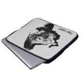 ネオプレンラップトップスリーブ15インチ ラップトップスリーブ (正面下部)