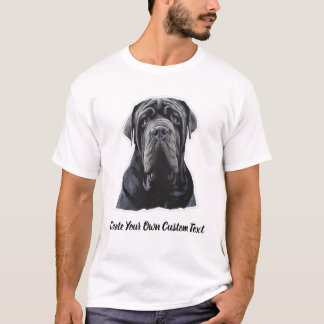 ネオポリタンマスティフ犬 オリジナルテキスト作成 Tシャツ