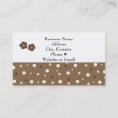 ネオポリタンモダンデザイン 名刺 (裏面)