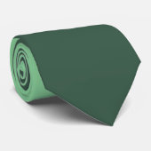 ネオミントグリーンとダークグリーンのグラデーシグラデーションョン ネクタイ (ロール)