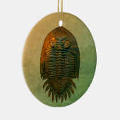 ネオメタカンサス化石トリロバイト セラミックオーナメント (右)