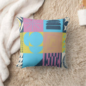 ネオモダニズムの絵柄抽象芸術g クッション (ブランケット)