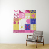 ネオモダニズムの絵柄抽象芸術g タペストリー (インサイチュ(横))