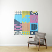 ネオモダニズムの絵柄抽象芸術g タペストリー (インサイチュ(横))