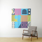 ネオモダニズムの絵柄抽象芸術g タペストリー (インサイチュ)