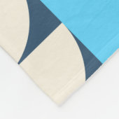 ネオモダニズムの絵柄抽象芸術g フリースブランケット (角)