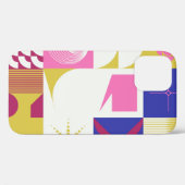 ネオモダニズムの絵柄抽象芸術g Case-Mate iPhoneケース (裏面 (横))