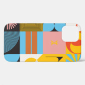 ネオモダニズムの絵柄抽象芸術g Case-Mate iPhoneケース (裏面 (横))