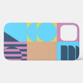 ネオモダニズムの絵柄抽象芸術g Case-Mate iPhoneケース (裏面 (横))