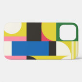 ネオモダニズムの絵柄抽象芸術g Case-Mate iPhoneケース (裏面 (横))