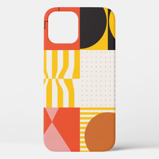 ネオモダニズムの絵柄 – 抽象芸術v Case-Mate iPhoneケース (裏面)