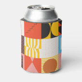 ネオモダニズム:抽象芸術幾何学芸術 缶クーラー (缶裏面)