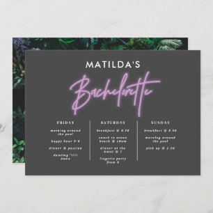 ネオモダンスタイリッシュバチェロレッテの日程