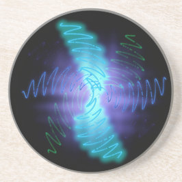 ネオモダンン白熱［赤熱］光を放つ音波 コースター