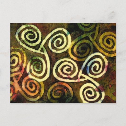 ネオリチックケーブアートポストカード ポストカード (正面)