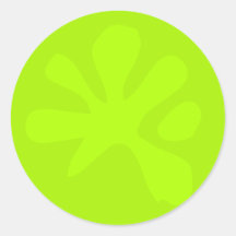 ネオンおもしろいグリーンスライムグラフィックモダンおもしろい子供