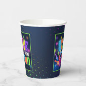 ネオンおもしろいボーリングカップ 紙コップ (左)