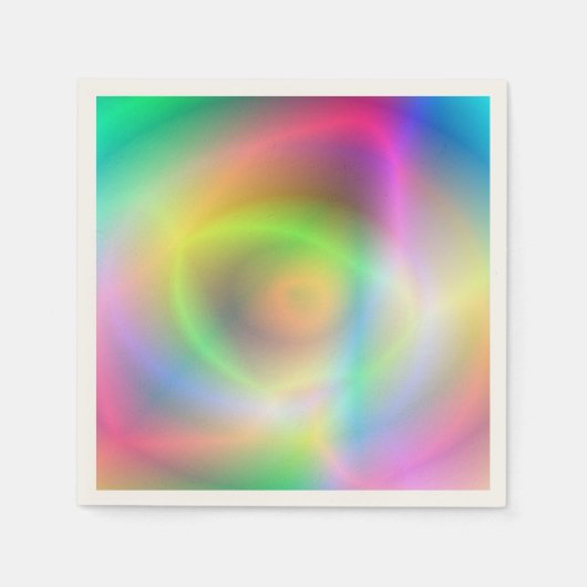 ネオンおもしろい スタンダードカクテルナプキン (正面)