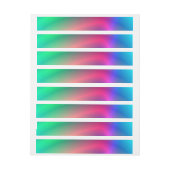 ネオンおもしろい ラップアラウンド宛名ラベル (シート)