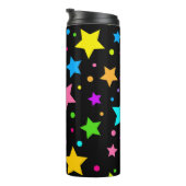 ネオンが黒く輝く タンブラー (回転右)