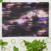 ネオンでブラシで木材を？ キッチンタオル (折り畳み)