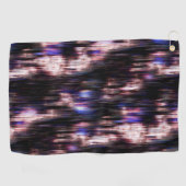 ネオンでブラシで木材を？ ゴルフタオル (横)