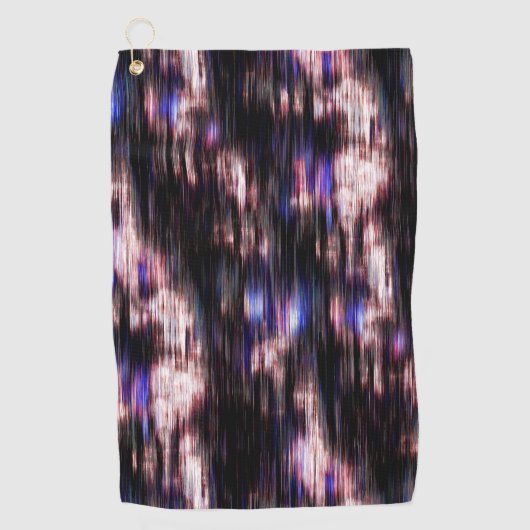 ネオンでブラシで木材を？ ゴルフタオル (正面)