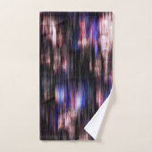 ネオンでブラシで木材を？ バスタオルセット (ハンドタオル)