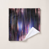 ネオンでブラシで木材を？ バスタオルセット (ウォッシュタオル)