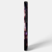 ネオンでブラシで木材を？ iPhoneケース (左側面)