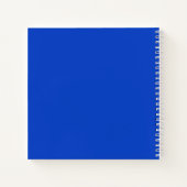ネオンのひまわりと"今書きなさい"のテキスト ノートブック (裏面)
