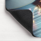 ネオンのターンテーブル マウスパッド (コーナー)