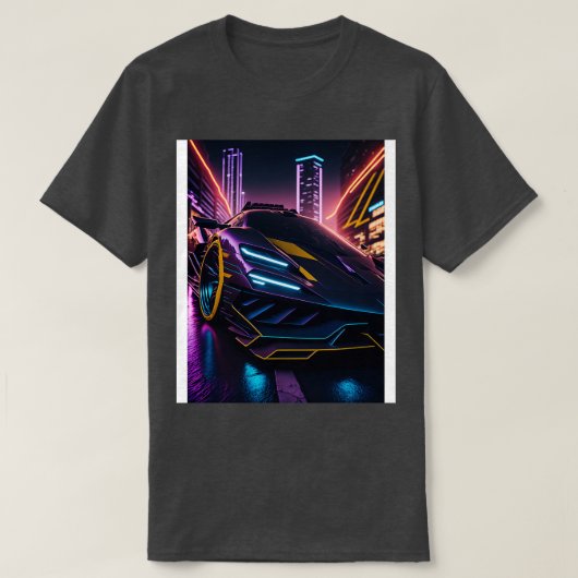 ネオンのダークネオン日本のスポーツ27 Tシャツ (デザイン正面)