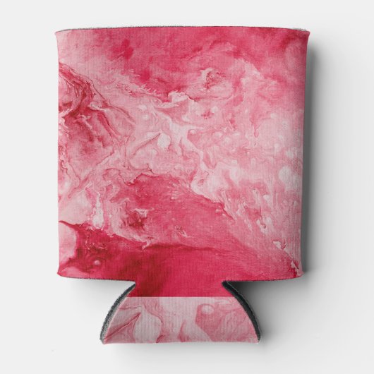 ネオンのテクスチャ、クリエイティブブラシストローク。 缶クーラー (正面)