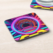 ネオンのトンネルの寸法 コースター (左側)