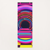 ネオンのトンネルの寸法 ヨガマット (正面)