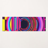 ネオンのトンネルの寸法 ヨガマット (正面(横))