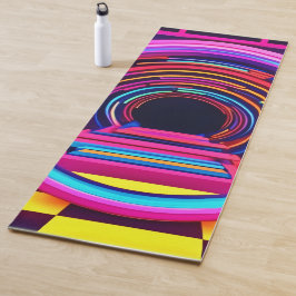 ネオンのトンネルの寸法 ヨガマット